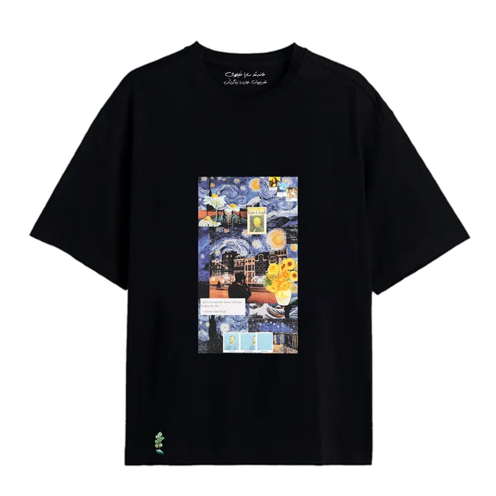 تی شرت آستین کوتاه  سارا خلیلاوی