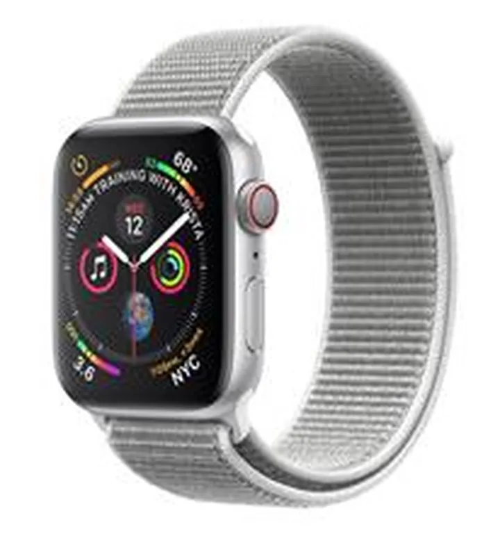 ساعت مچی هوشمند اپل واچ سری4 44 میلیمتر با بند Seashell Sport Loop