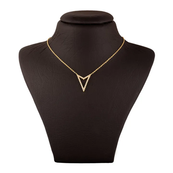 گردنبند طلا 18 عیار زنانه جواهری سون مدل 2484