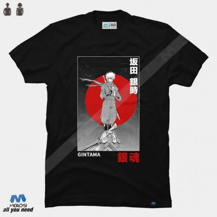 تیشرت انیمه گینتاما Gintama Shirt Gintoki...