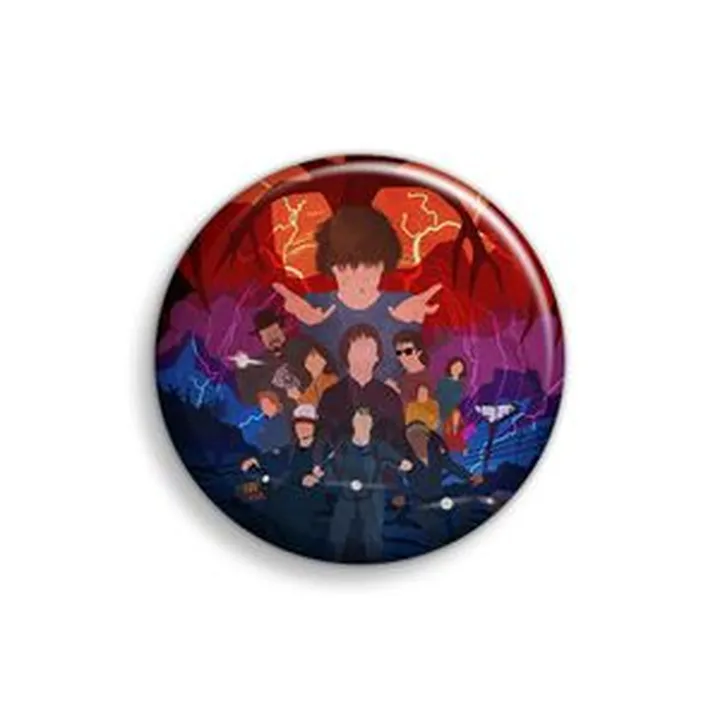 پیکسل ابیگل طرح سریال چیز های عجیب مدل Stranger Things کد 010