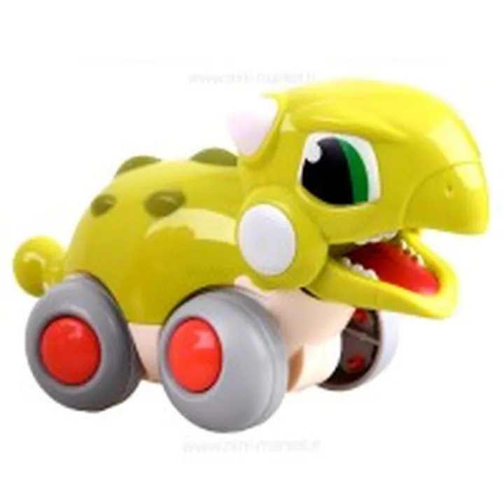 دایناسور قدرتی رنگ سبز Huile toys