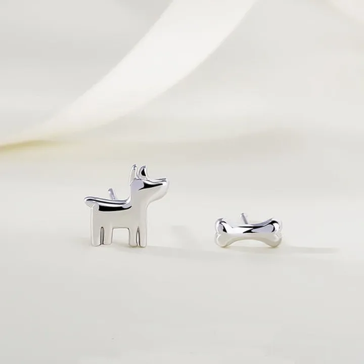 0035. گوشواره هاپو و استخون