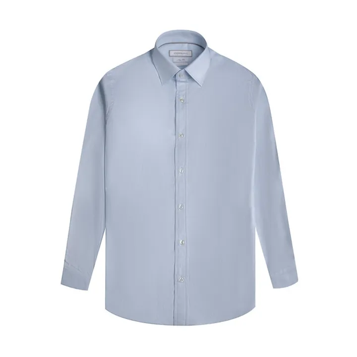 پیراهن آستین بلند یقه برگردان مردانه کروم مدل 2510...