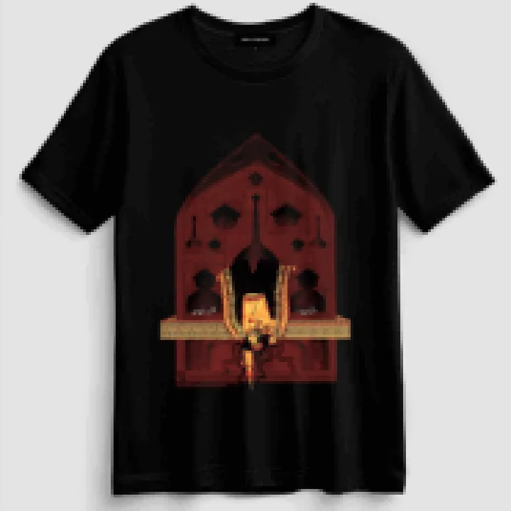 تیشرت مدل مهوش مشکی برند وان وی | Oneway