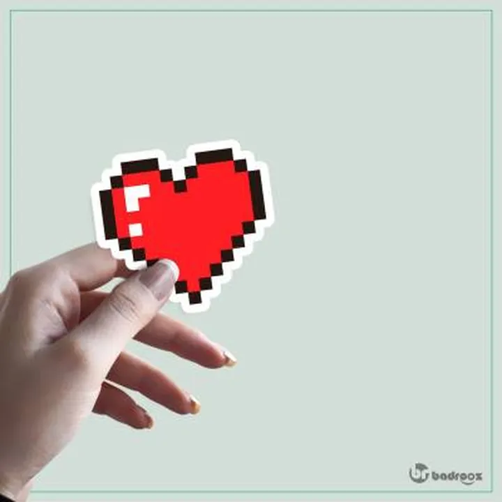 استیکر minecraft love