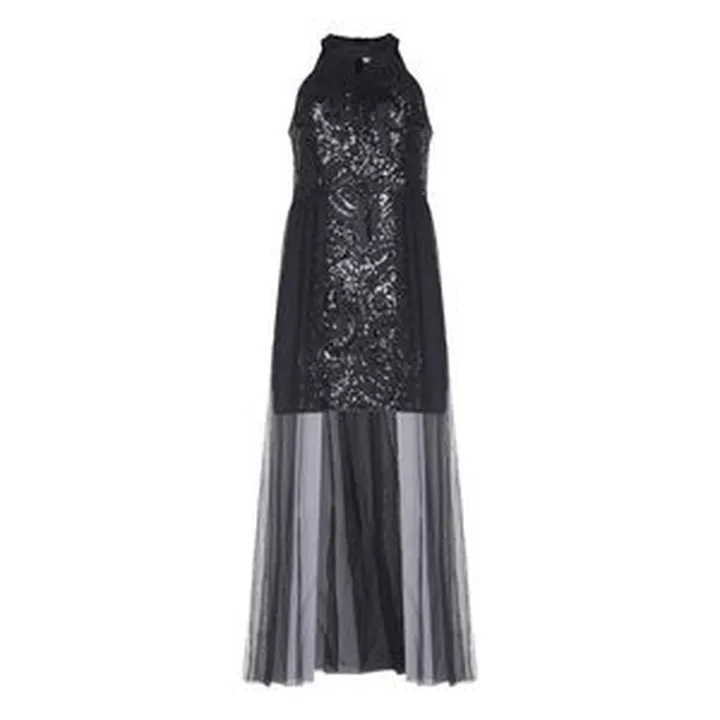 پیراهن یقه گرد زنانه مدل پولک251