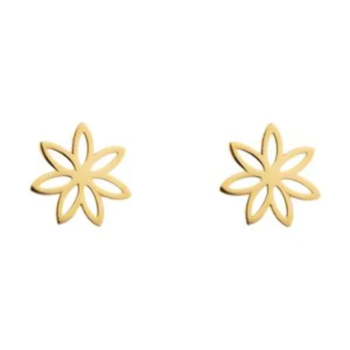گوشواره طلا 18 عیار زنانه میو گلد مدل GD981