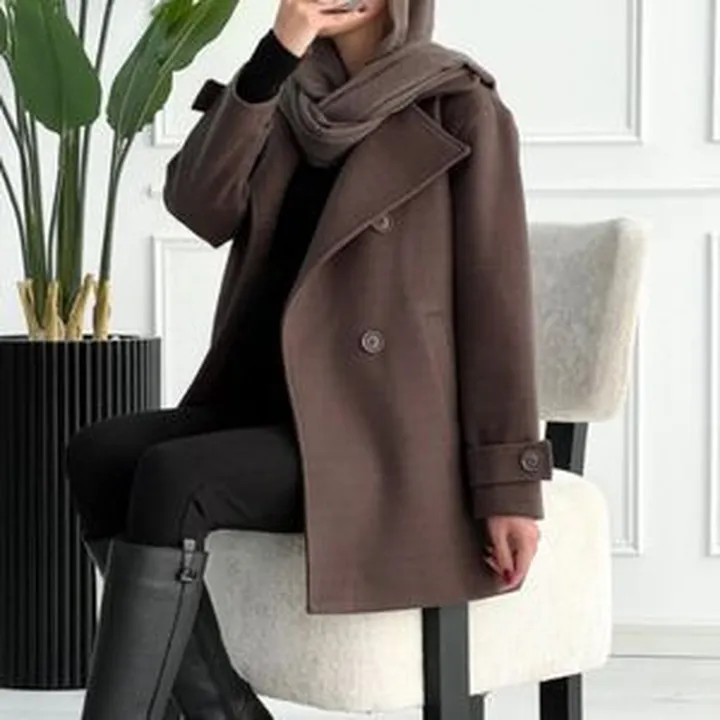 پالتو فوتر زنانه طرح یاسی