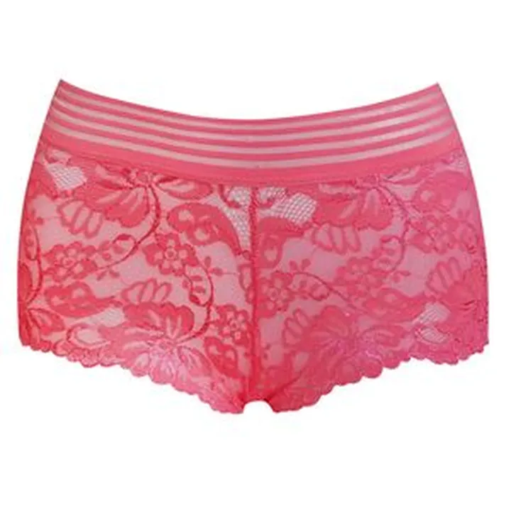 شورت زنانه ماییلدا مدل گیپور کد 4983-2216 رنگ گلبهی