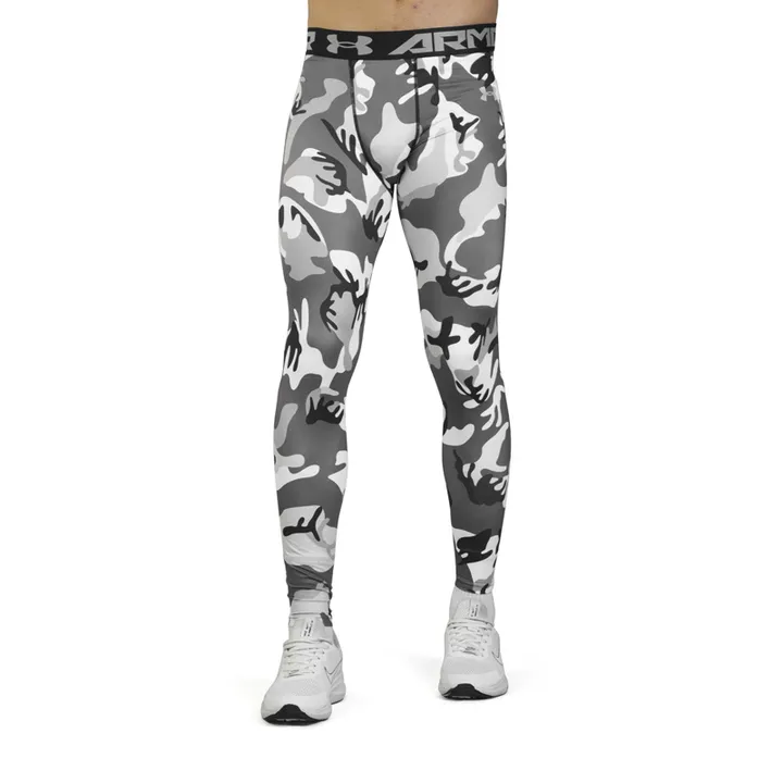 لگ ورزشی مردانه آندر آرمور مدل Heatgear-2201 چریکی سفید