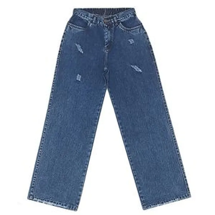 شلوار جین زاپ دار زنانه دیان مدل بگ
