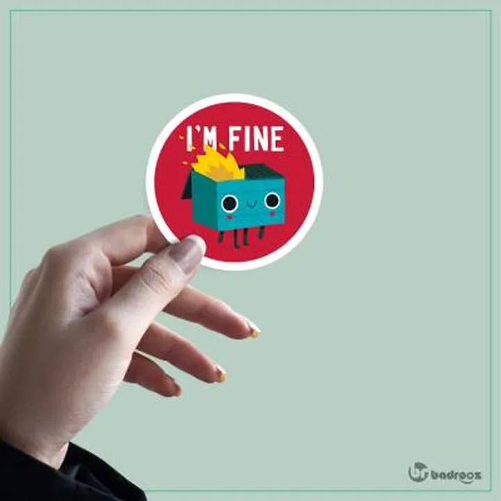 استیکر im Fine