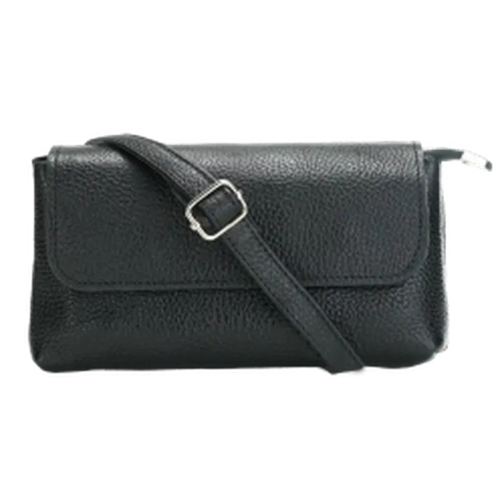 کیف دوشی زنانه چرم طبیعی مدل بهسا کد 1570