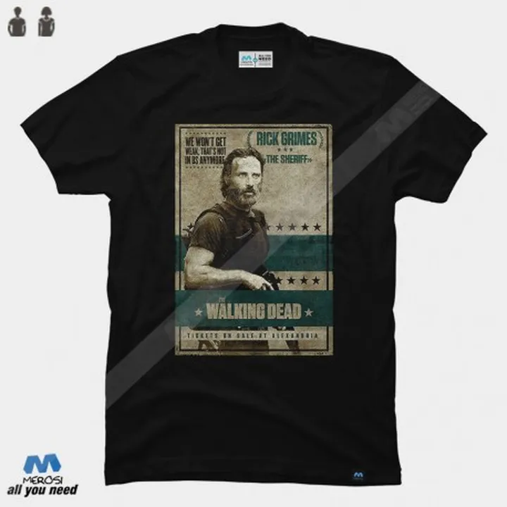 تیشرت rick grimes the walking dead