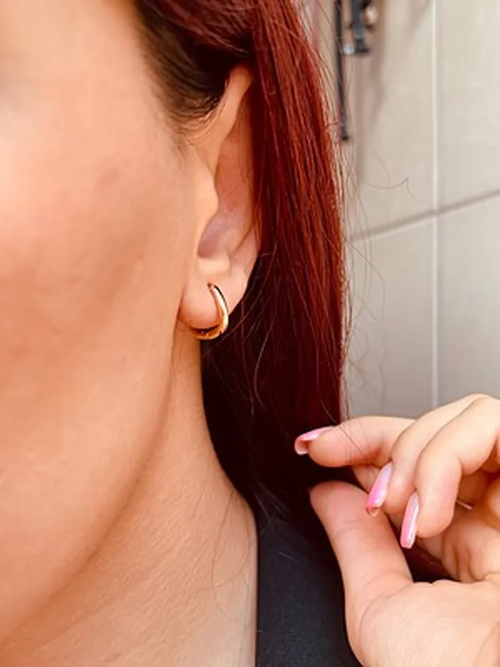 گوشواره گلدونی ژوپینگ M22