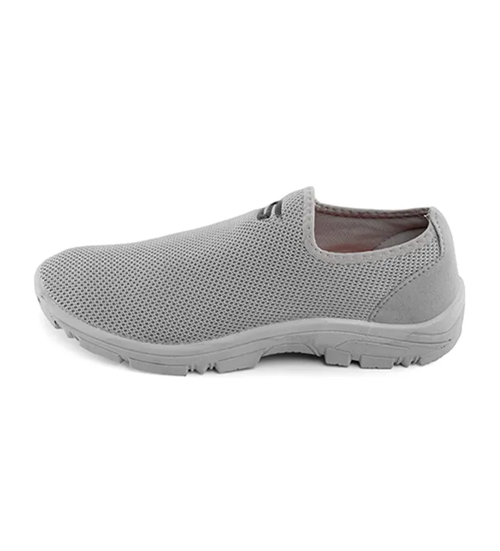 کفش اسپرت Skechers مردانه طوسی روشن پیاده روی بدون بند