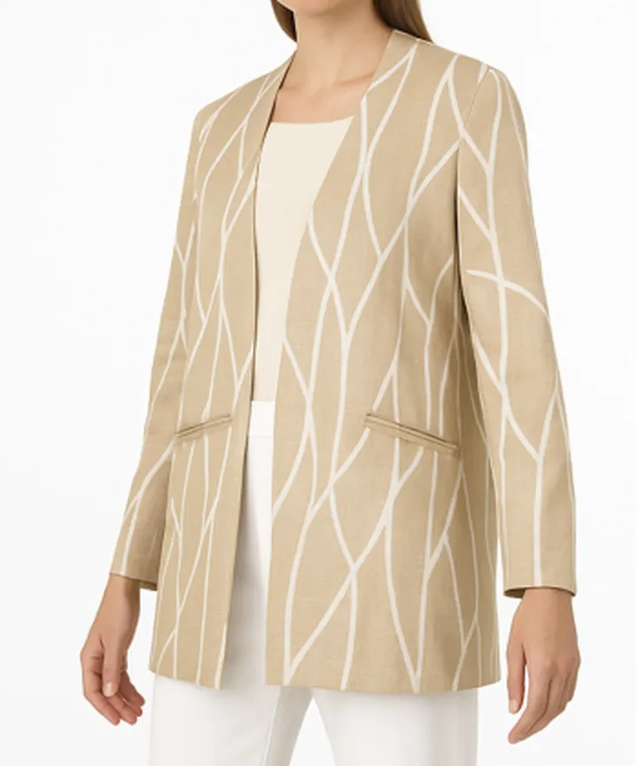 مانتو کژوال کوتاه زنانه مانگ مدل 7120002614