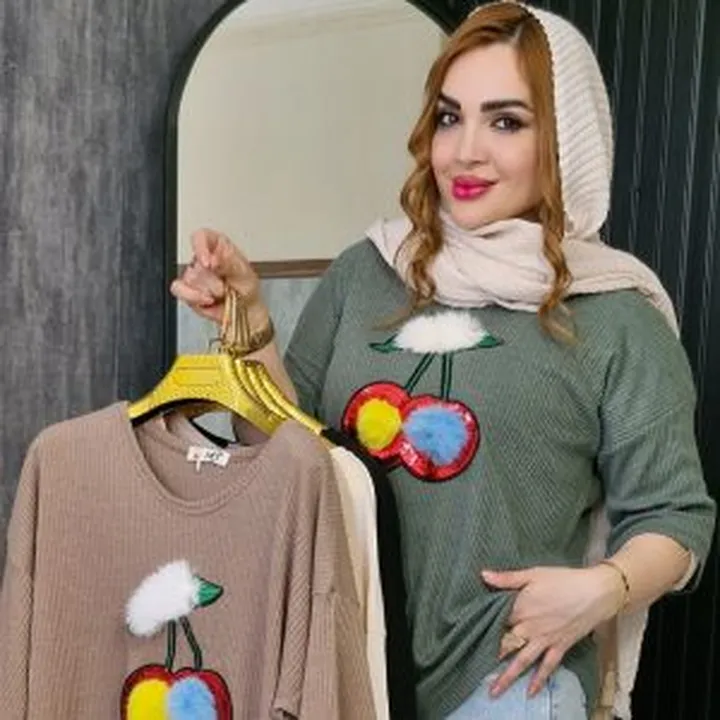 تیشرت گیلاس پولکی ۲۸۹۰۰۲۳۱۸