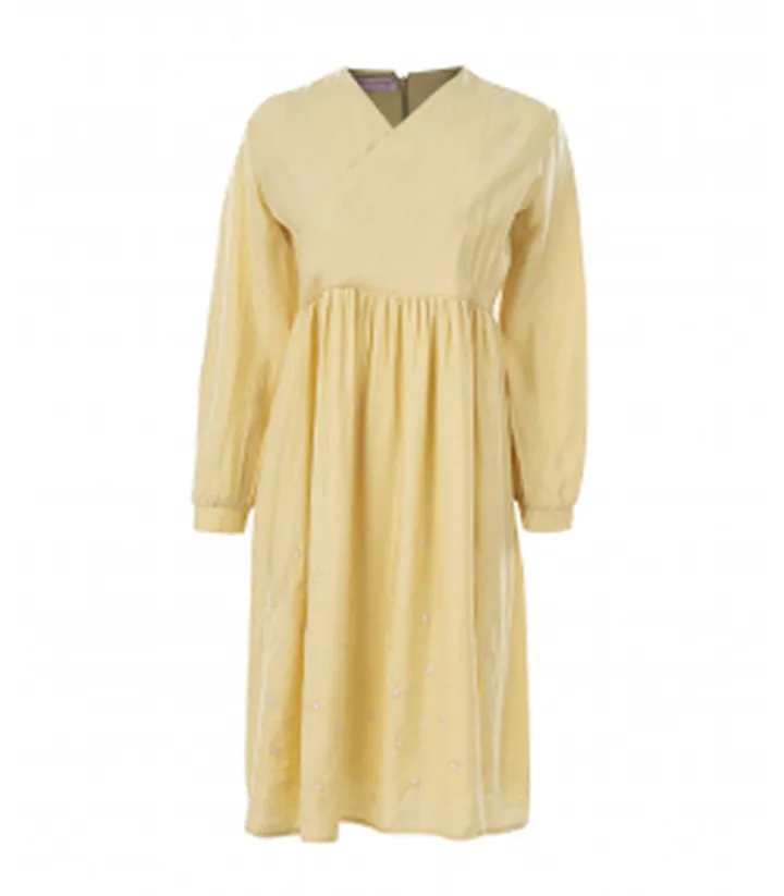 پیراهن آستین بلند دخترانه هیژا مدل 127