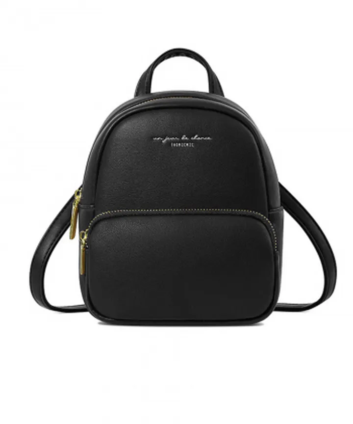 مینی کوله پشتی دخترانه و زنانه تائومیک میک Taomicmic D7089-E Faux Leather Lettering Mini Backpack