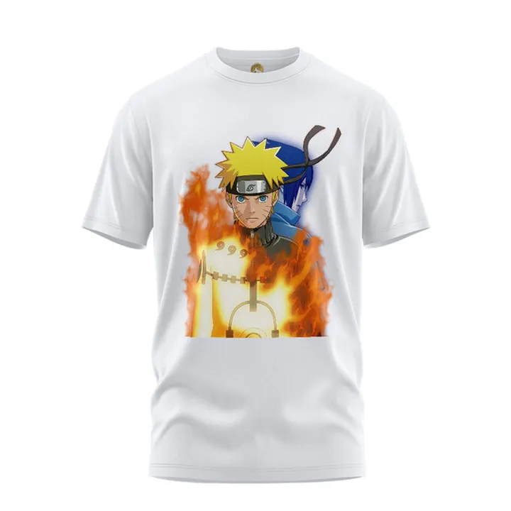 تی شرت آستین کوتاه مردانه هومرو مدل TW337 طرح نارو...