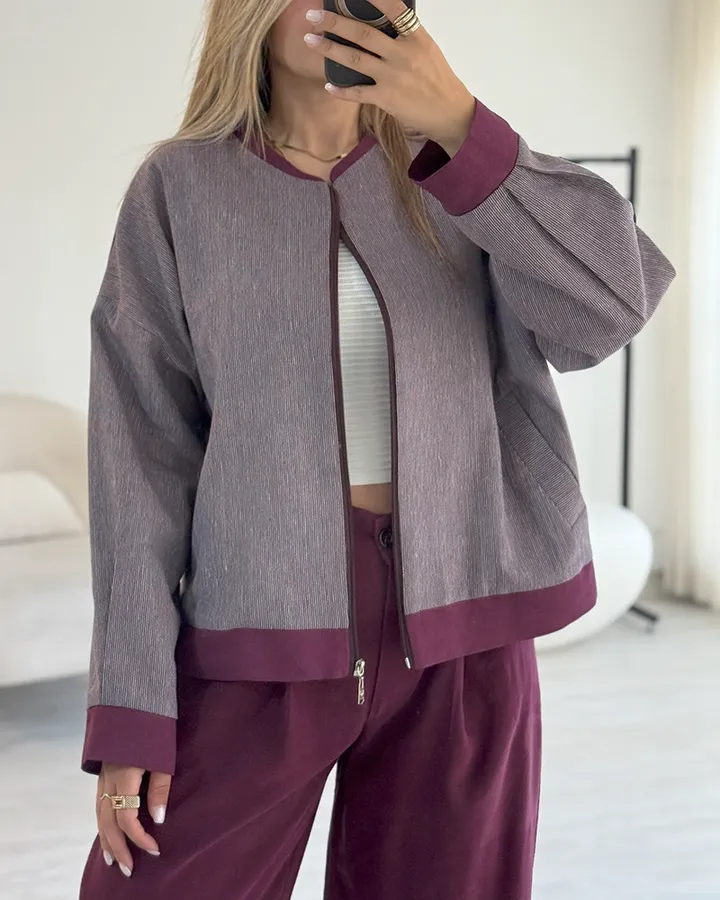 کت بامبر راه راه