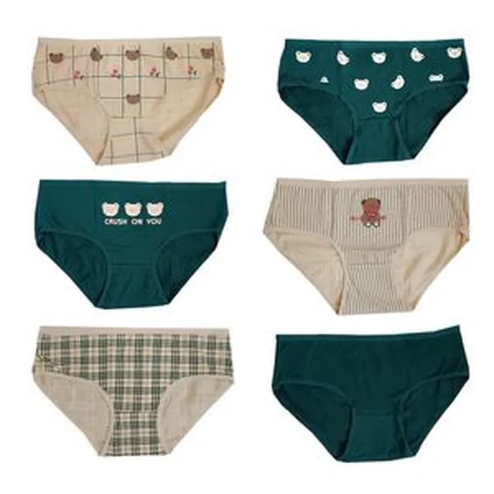 شورت زنانه مدل نخی بسته 6 عددی