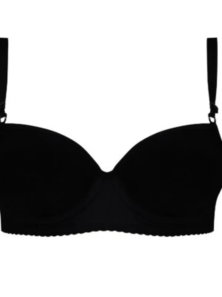 سوتین اسفنجی فنردار مشکی 104856