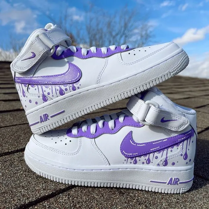 کفش ایرفورس ساق بلند کاستوم | Custom Nike Air Force 1