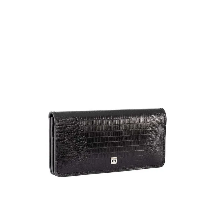 کیف پول کتی مردانه مدل D143 مشکی ایگوانا