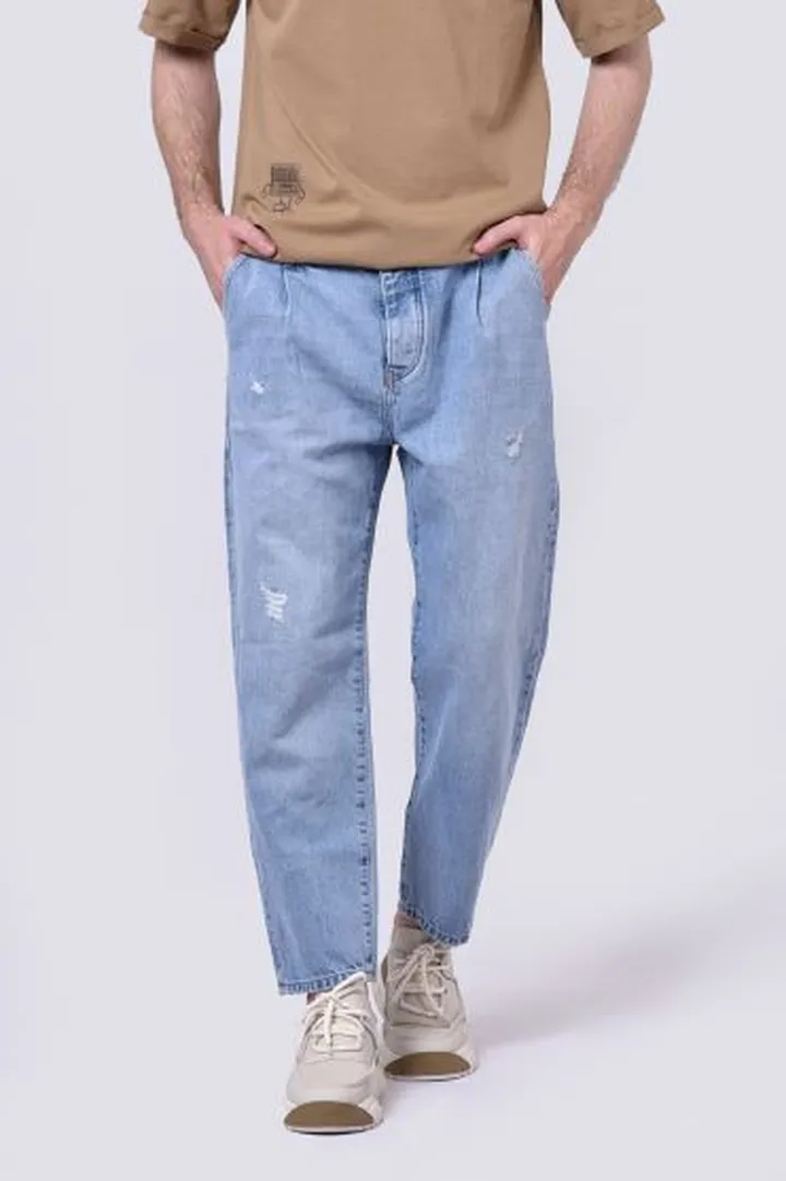 شلوار جین پلیتد