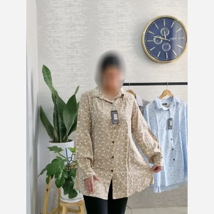 مانتو تابستانی لنین شانتون گرم بالا 