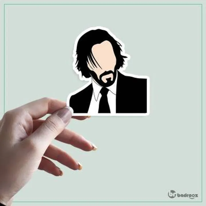 استیکر و برچسب کیانو چارلز ریوز - Keanu Charles Reeves