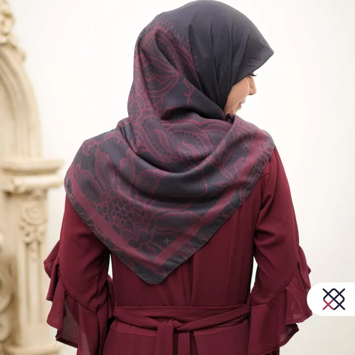 روسری شمس سرمه‌ای