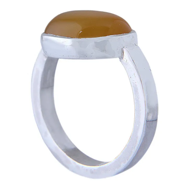 انگشتر نقره مردانه مدل رکاب ساده پشت بسته دستساز ع...