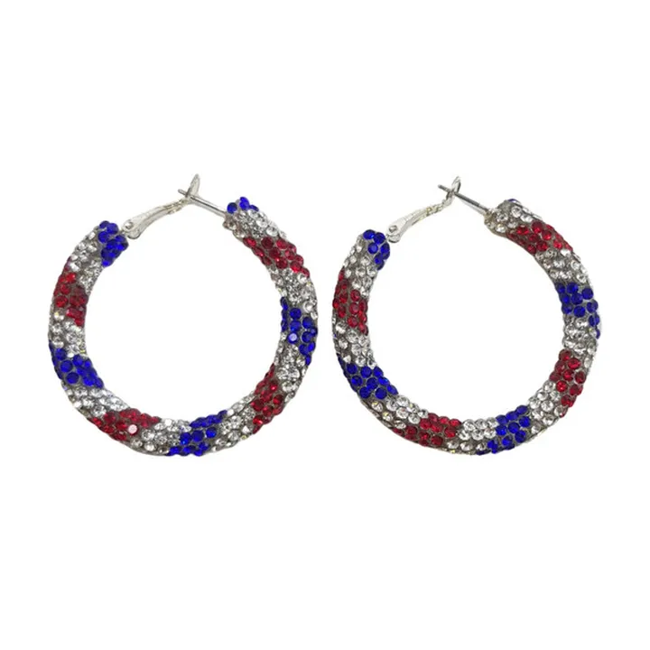 گوشواره زنانه آی ام مدل رنگارنگ