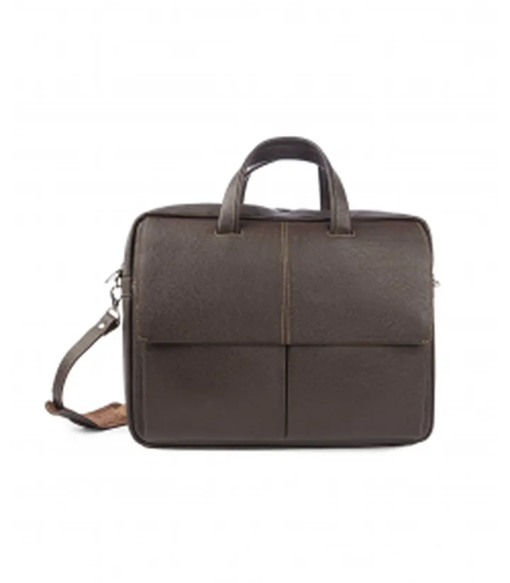 کیف اداری چرم طبیعی مردانه بیسراک مدل Diba