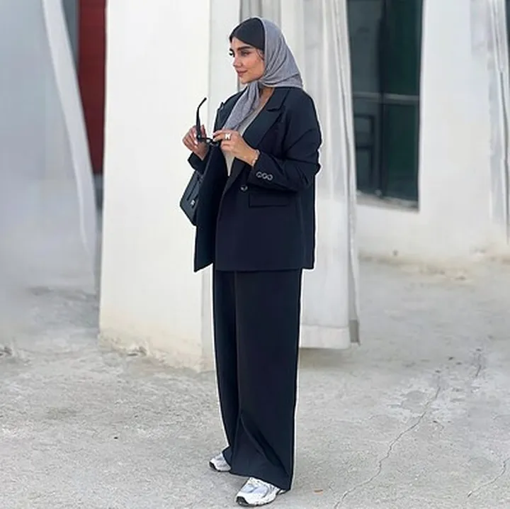 ست کت و شلوار مشکی