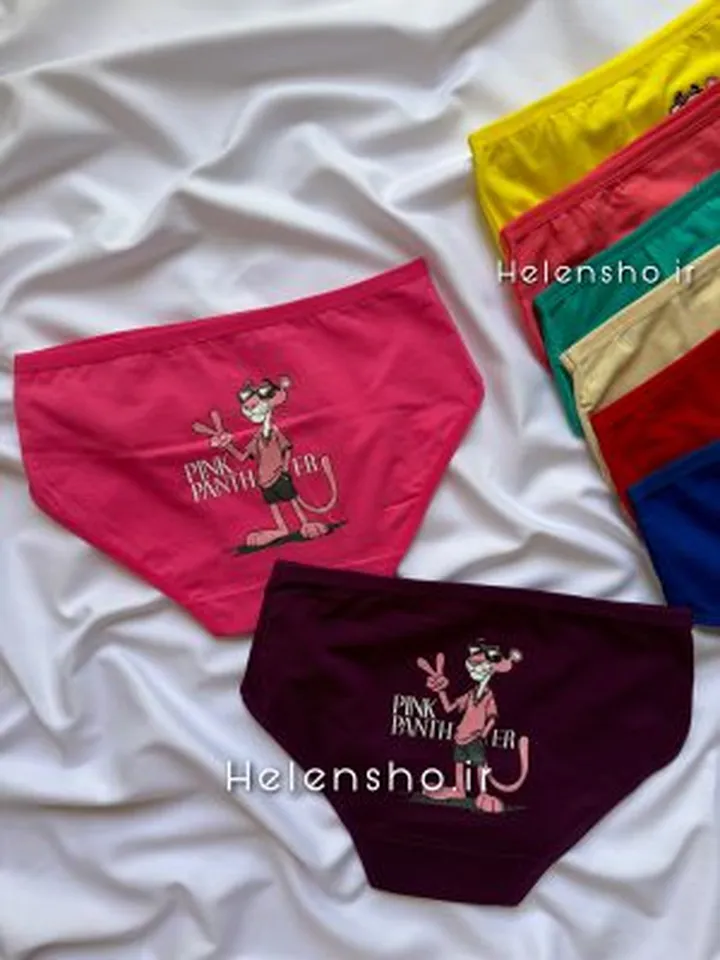 شورت نخی پلنگ صورتی🩷😍