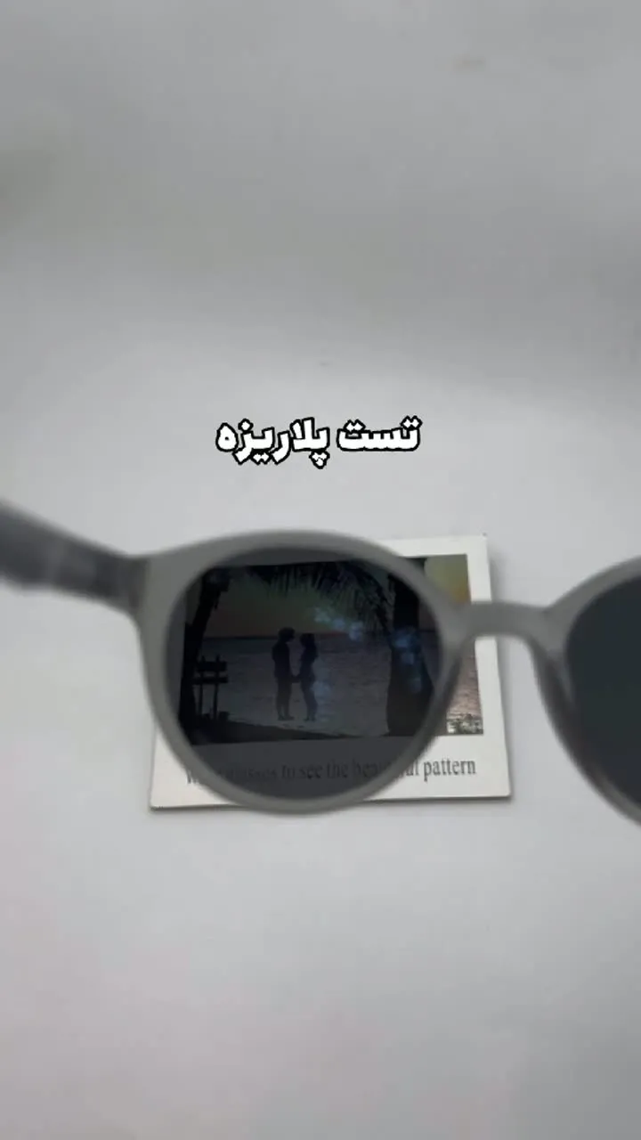 عینک اوکلی گرد پلاریزه سبک OAKLEY آمریکایی طوسی کد WG83110