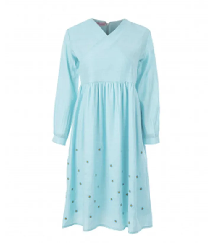 پیراهن آستین بلند دخترانه هیژا مدل 127