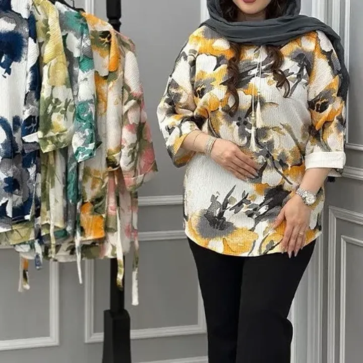 تونیک زنانه طرحدار شومیز زنانه 
