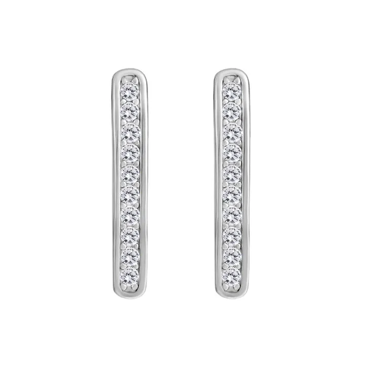 گوشواره نقره زنانه اقلیمه کد EN272