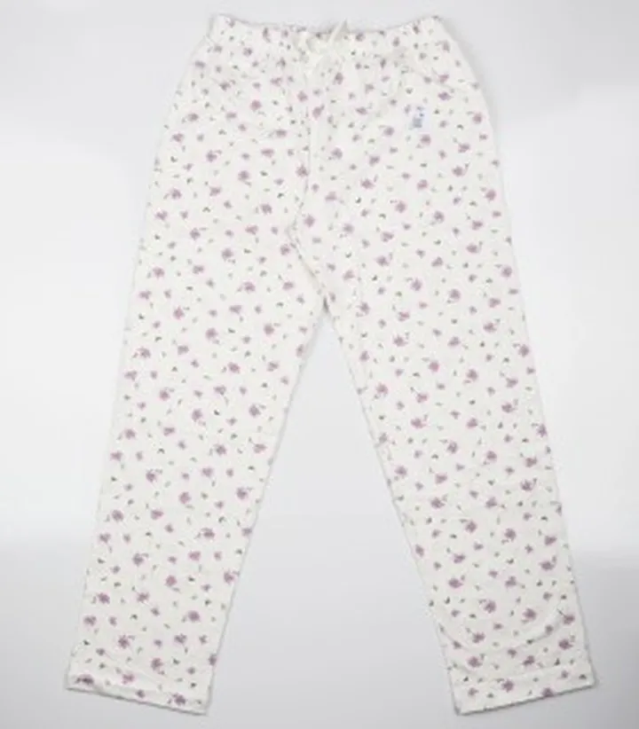 شلوار نخی و راحتی زنانه طرح دار کد 134214