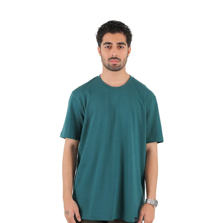 تی شرت آستین کوتاه مردانه پاتن جامه مدل یقه گرد03M...