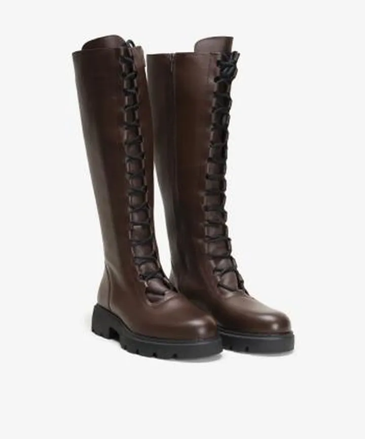 بوت زنانه چرم طبیعی چرم مشهد مدل J2710