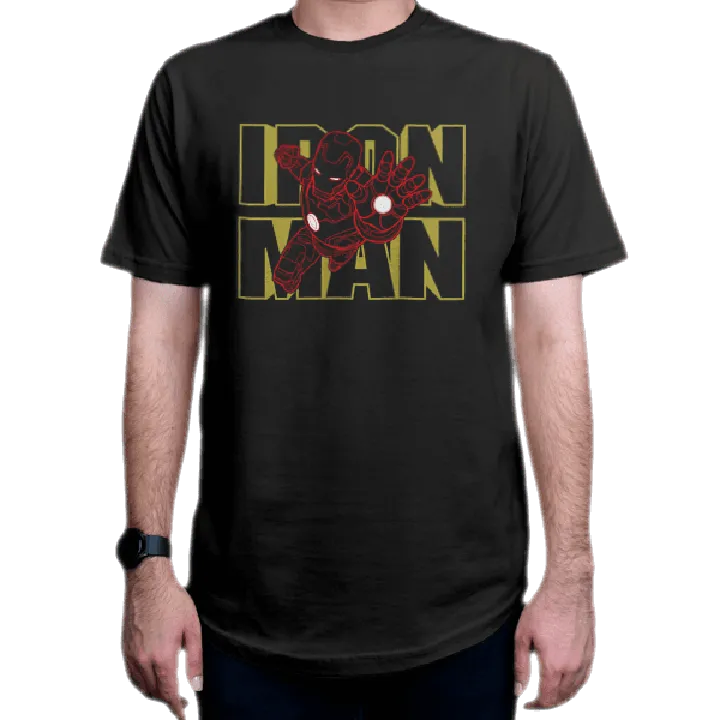 تیشرت طرح فیلم  Iron man مرد آهنی کد IM3