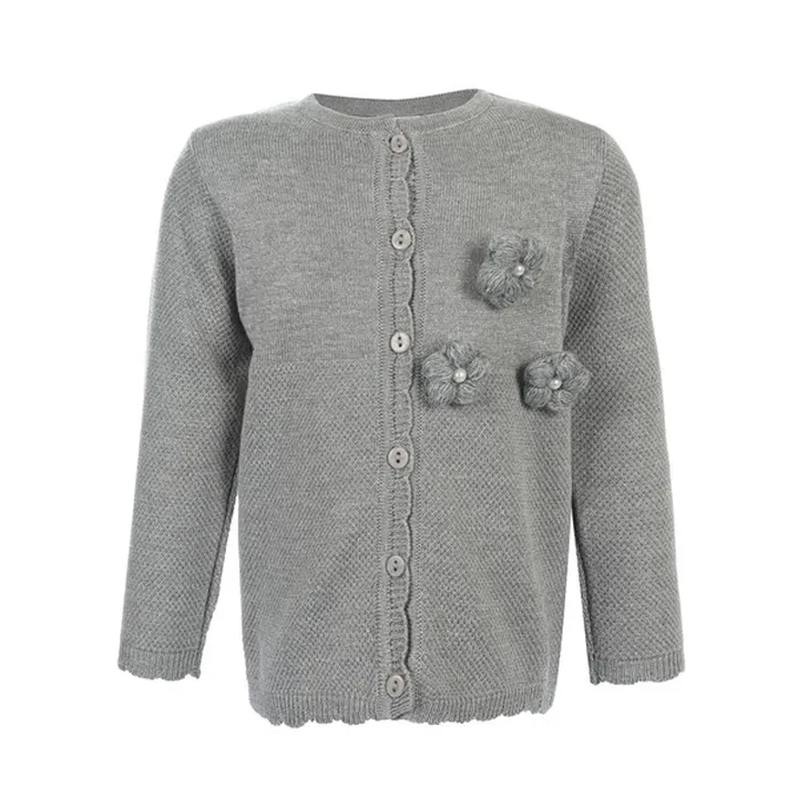 ژاکت دخترانه آی چیلک مدل گل90017-16