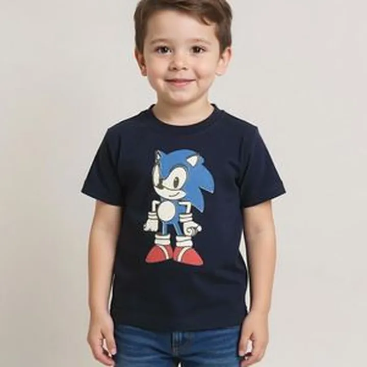 تی شرت آستین کوتاه پسرانه مدل srm